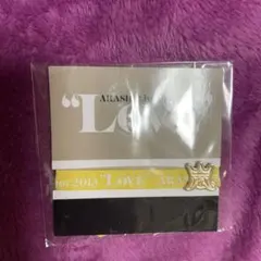新品　Love グッズ　嵐　リボンブレス　二宮和也　会場限定　黄色