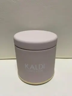 カルディ　ミニキャニスター　缶　ピンクのサムネイル