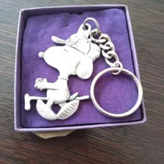 スヌーピー ピューター キーホルダー