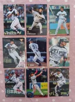 プロ野球チップスカード 阪神タイガース2005詰め合わせ4枚セット