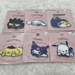 【人気‼️】 サンリオ パイル　ワッペンシール 6枚セット　⑥