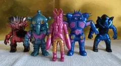 ウルトラマンシリーズ 怪獣フィギュア 5体セット