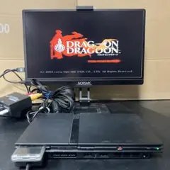 【ジャンク】PS2 本体 SCPH-70000 薄型 チャコール・ブラック