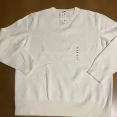 ユニクロ ウォッシャブルストレッチミラノリブクルーネックセーター UNIQLO