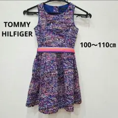 TOMMY HILFIGER　ノースリーブワンピース　リボン付き　ドット柄のサムネイル