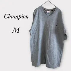 【セール！チャンピオン】Champion ロゴ刺繍入り Tシャツ (M)半袖