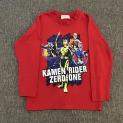 【匿名配送】仮面ライダーゼロワン 長袖Tシャツ 赤