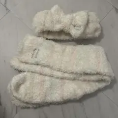 ジェラートピケ　ヘアバンドとロングソックス