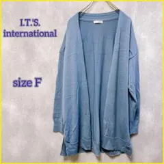【I.T.'S. international】 （F） カーディガン ロング丈のサムネイル