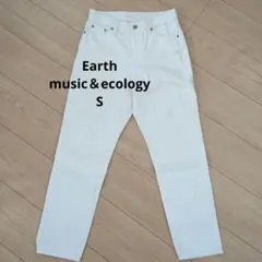 earth music＆ecology　ホワイトデニムS