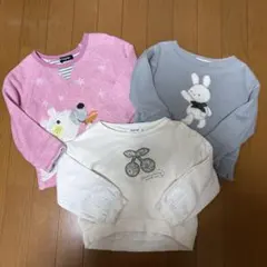 SLAP SLIP kladskap トレーナー100cm3着セット