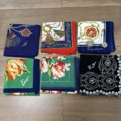 レディースハンカチ 6枚セット