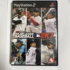 PS2 メジャーリーグベースボール 2K7 ソフト カセット プレステ2