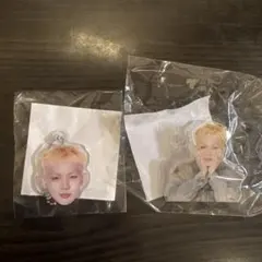 TREASURE ヒョンソク カプセルトイ 顔アクキー クリップ