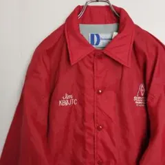 T*4様 dunbrooke ナイロンジャケット レッド USA製 メンズXL