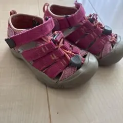 KEEN キッズ サンダル ピンク 15cmのサムネイル