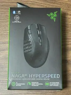 【中古】Razer Naga V2 HyperSpeed ＋単3電池20本セット Razer Naga V2 HyperSpeed Bluetooth Gaming Mice with AA Battery