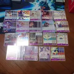 バ*ン様 紫エネル デッキ 調整パーツ R含むノーマルセット - メルカリ