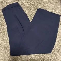 「未使用」Since of PLACE 紺色 ネイビー スラックス S