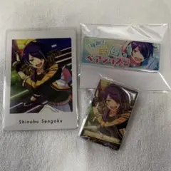 あんスタ 缶バッジ バナコレ ぱしゃっつ 忍