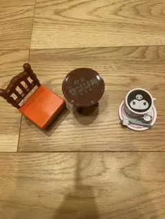 サンリオ 喫茶サンリオ ミニチュア チェア テーブル カップ セット