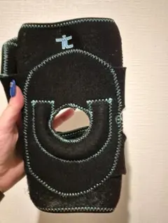ヒップガード ネオプレン製 黒と水色