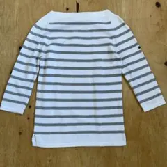 定番　YURI PARK ユリパーク　ボーダー綿ニット