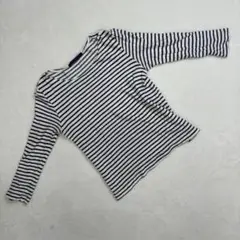 ⭐イノセンテ⭐inocente シャツ トップス 長袖 ボーダー Mサイズ