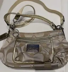 COACH POPPY シグネチャー ショルダーバッグ 2way 14562