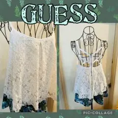GUESSホワイトレースキャミソールMのサムネイル
