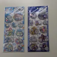 連休値下中【新品未開封】あわわちゃん&シマエナガ　スパンコールパーティー　シール