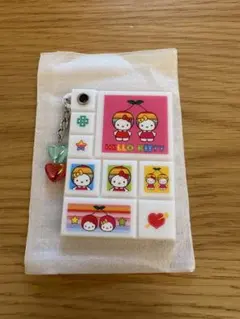 サンリオ　タイルシール風ミニミラー　キティミミィ