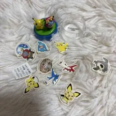 ラティオス　水の都の護神 シール　フィギュア　こころのしず　ステッカー　2002