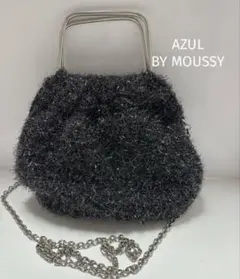 AZUL BY MOUSSY ミニバッグ チェーンショルダー 2WAY シャギー
