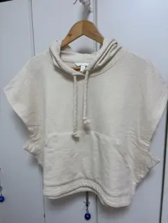 H&M フード付きトップス M クリームのサムネイル