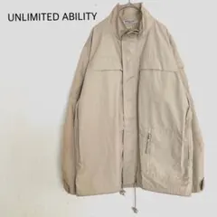 UNLIMITED ABILITY メンズ ジャンパー ブルゾン 袖取り外し可M