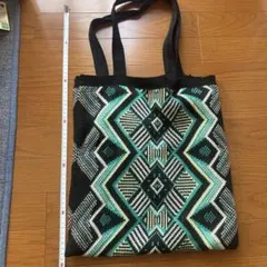 幾何学模様 トートバッグ