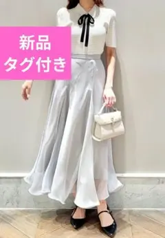 CELFORDラッフルヘムシアフレアスカート mint - メルカリ