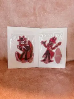 一番くじ　ハズビンホテル　F賞　アクリルスタンド　アラスター&ハスク