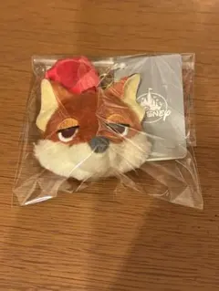 【ディズニーストア】ズートピア　ニック　ぬいぐるみキーチェーン
