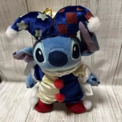 スティッチ ぬいぐるみキーホルダー・キーチェーン PIERROT COSTUME