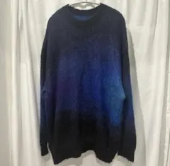 【てる着用】stein MOHAIR LS ニット size:L 22AW