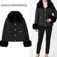 Q49 美品 M グレースコンチネンタル ゴールド金具 JKT レディースのサムネイル