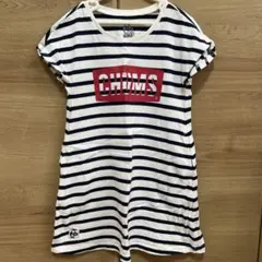 CHUMS ボーダー 半袖ワンピース 100〜115cmのサムネイル