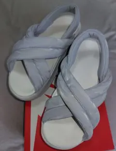 試着のみ NIKE ナイキ エアマックス アイラ 26cm グレー サンダル