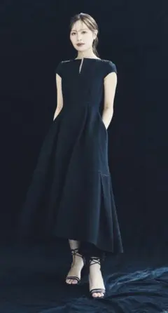 laubeblanc Keyneck Jacquard Dress