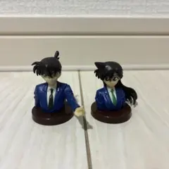 名探偵コナン　工藤新一/毛利蘭　2点セット フィギュア　チョコエッグ