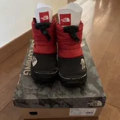THE NORTH FACE K Nuptse Bootie V 17cm 赤