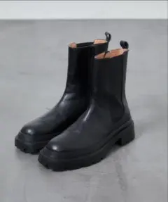 未使用　ATELIER BRUGGEアトリエブルージュサイドゴアタンクブーツ