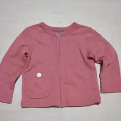 ピンク カーディガン　サイズ90